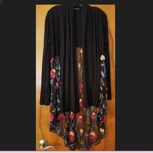 NEW Women’s Long Floral Shawl/Jacket.